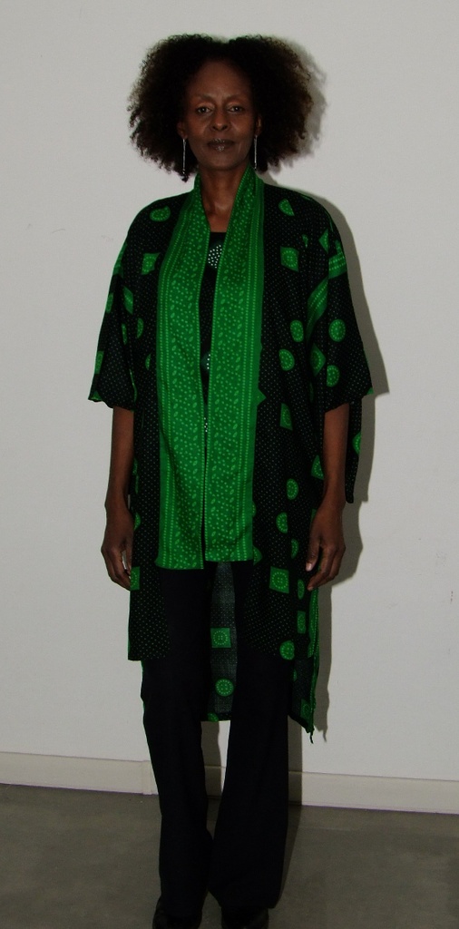 kimono shaash verde b