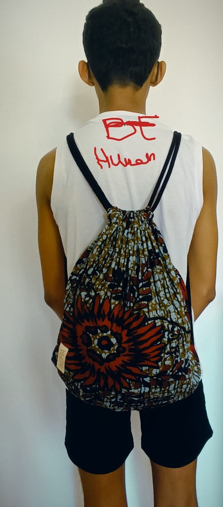 Easy going backpack in cotton 5