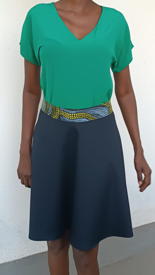 Handmade Herringbone Skirt