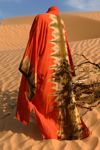 Kimono karis  arancione deserto 